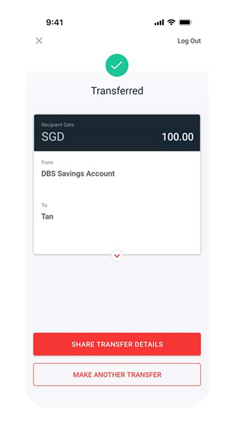 dbs singapore money transfer.